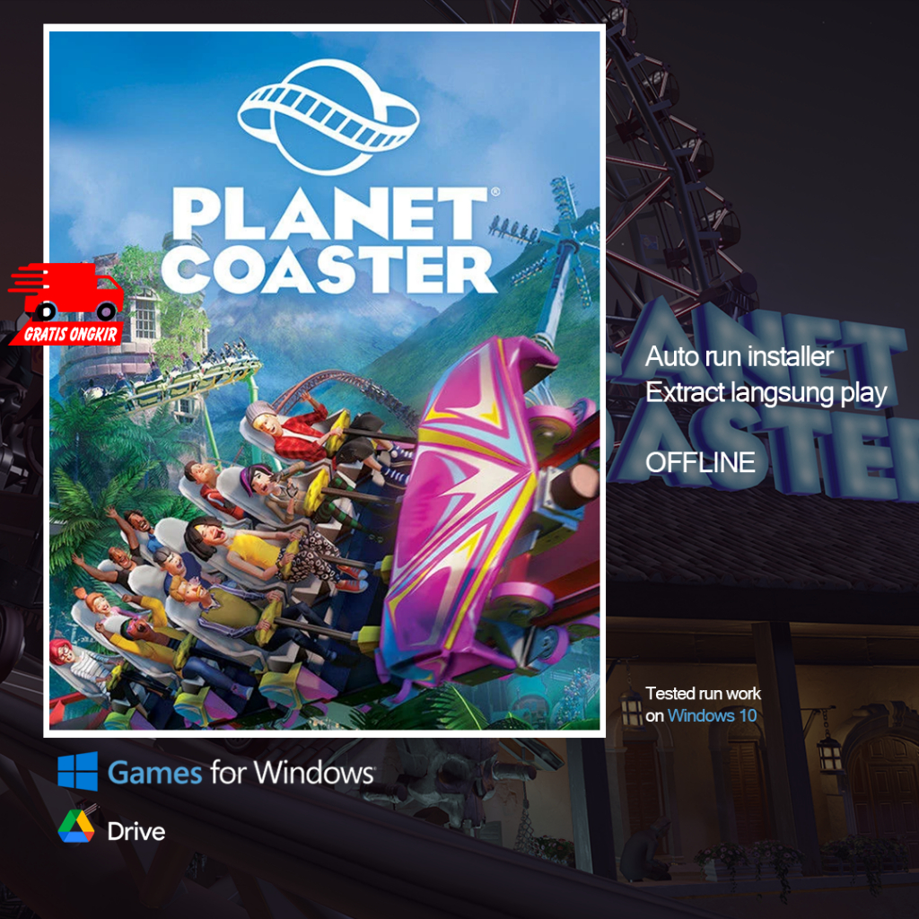 Jual Planet Coaster Thrillseeker Edition - Game PC Simulation | Shopee ...