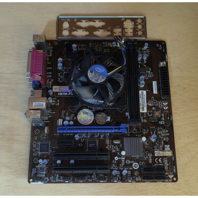Jual PAKET CORE i5 4460 3.2ghz DAN MOBO WEARNES H81 DDR3 DAN FAN INTEL ...