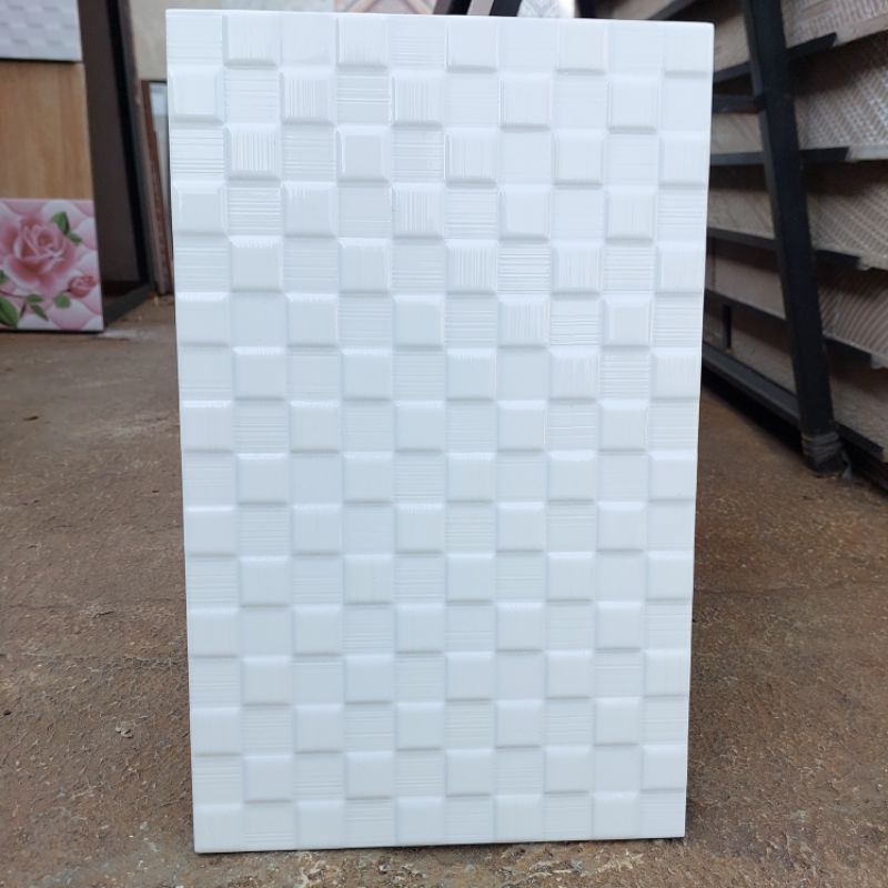 Jual KERAMIK DINDING DAPUR KAMAR MANDI MURAH ASIA TILE ETON BASIC 25X40