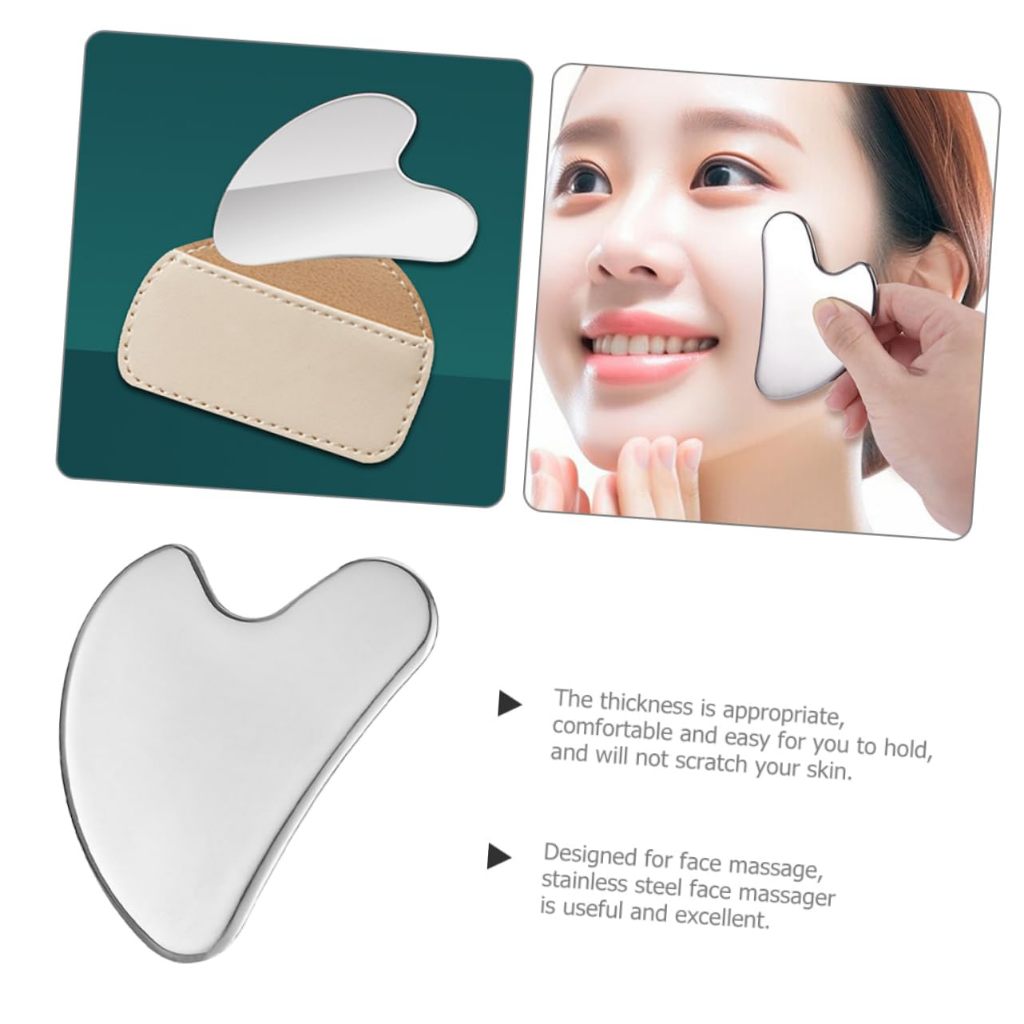 Jual Face Massager Guasha Tool Stainless Steel / Alat Mijit Wajah ...