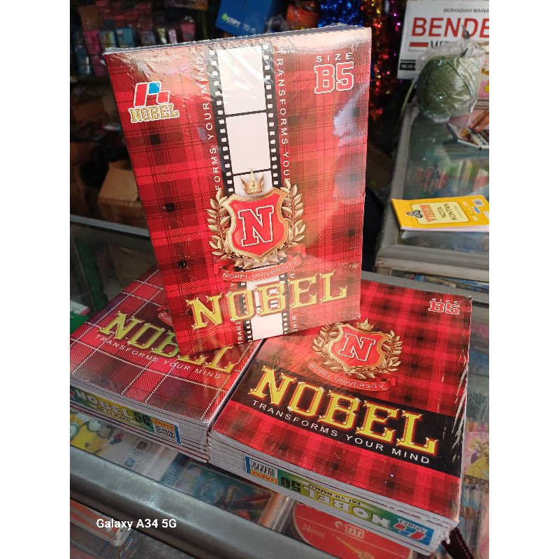 Jual BUKU CAMPUS NOBEL UKURAN BOXY ISI 50 LEMBAR | Shopee Indonesia