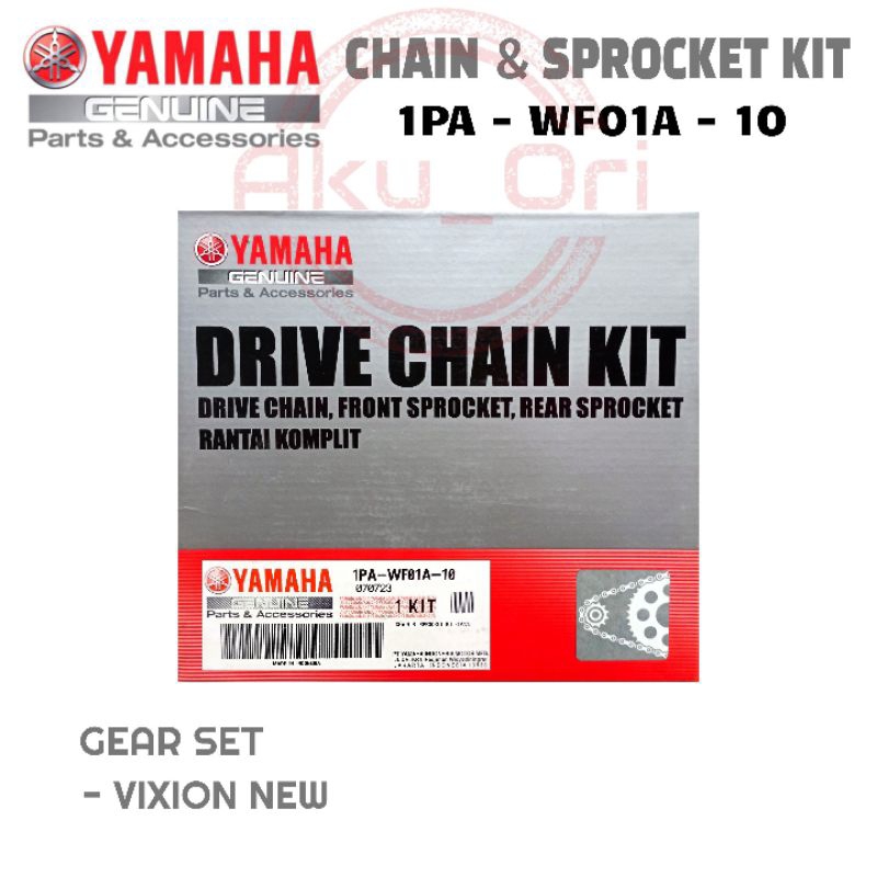 Jual GEAR SET VIXION NEW 1PAWF01A10 YGP Gear Set Paket Yamaha
