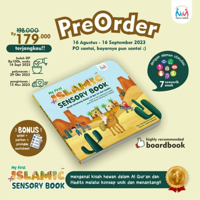 Jual MY FIRST ISLAMIC SENSORY BOOK || MY FIRST AMAZING ISLAMIC LIBRARY ...