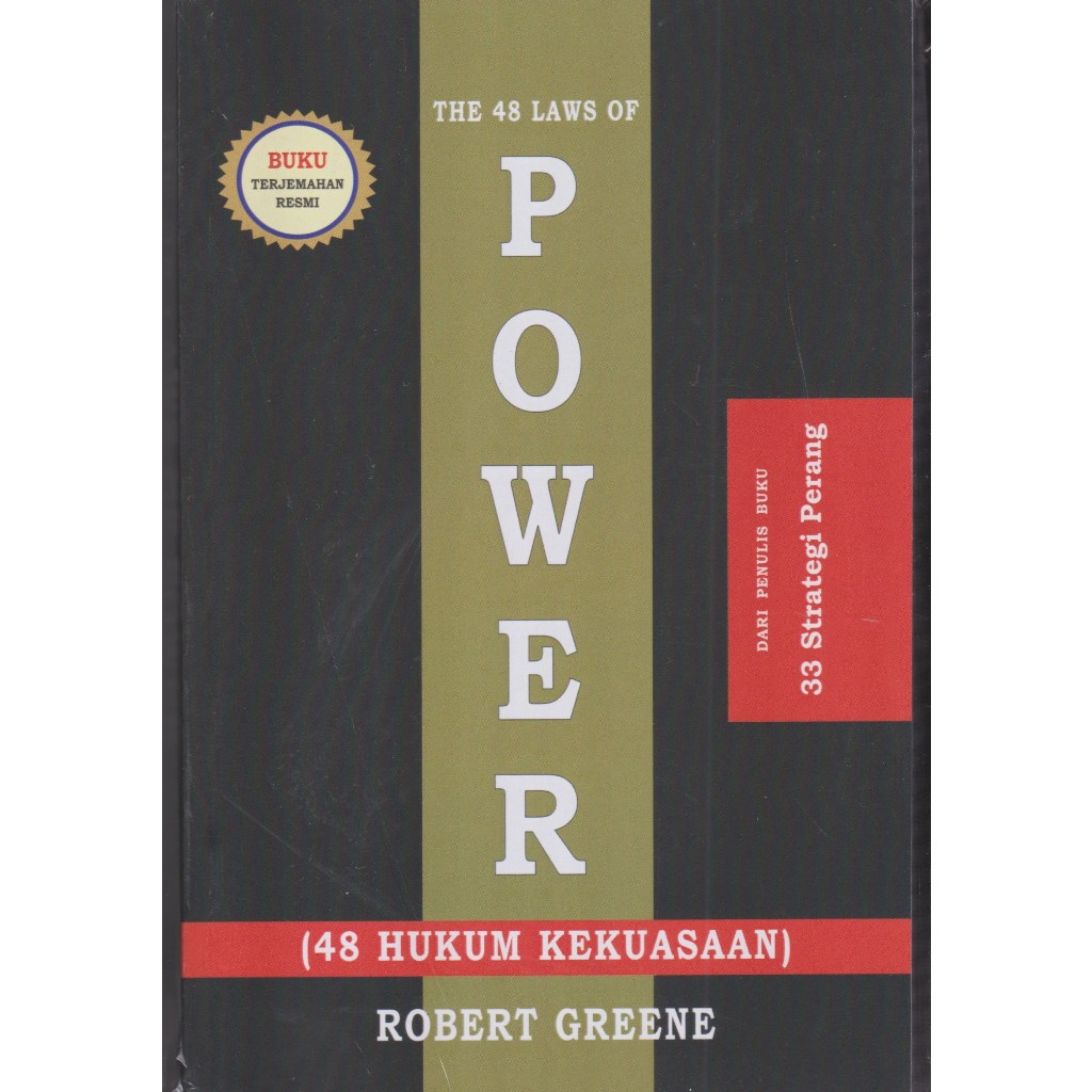 Jual THE 48 LAWS OF POWER ( 48 HUKUM KEKUASAAN ) BUKU TERJEMAHAN RESMI ...