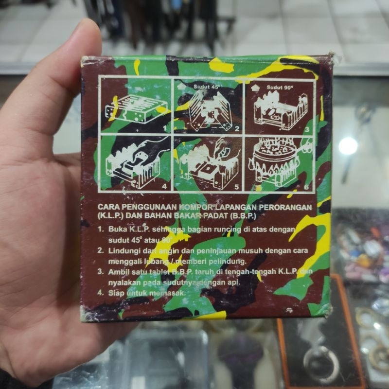 Jual PARAFIN PARAVIN BAHAN BAKAR PADAT UNTUK KOMPOR LAPANGAN TNI ...