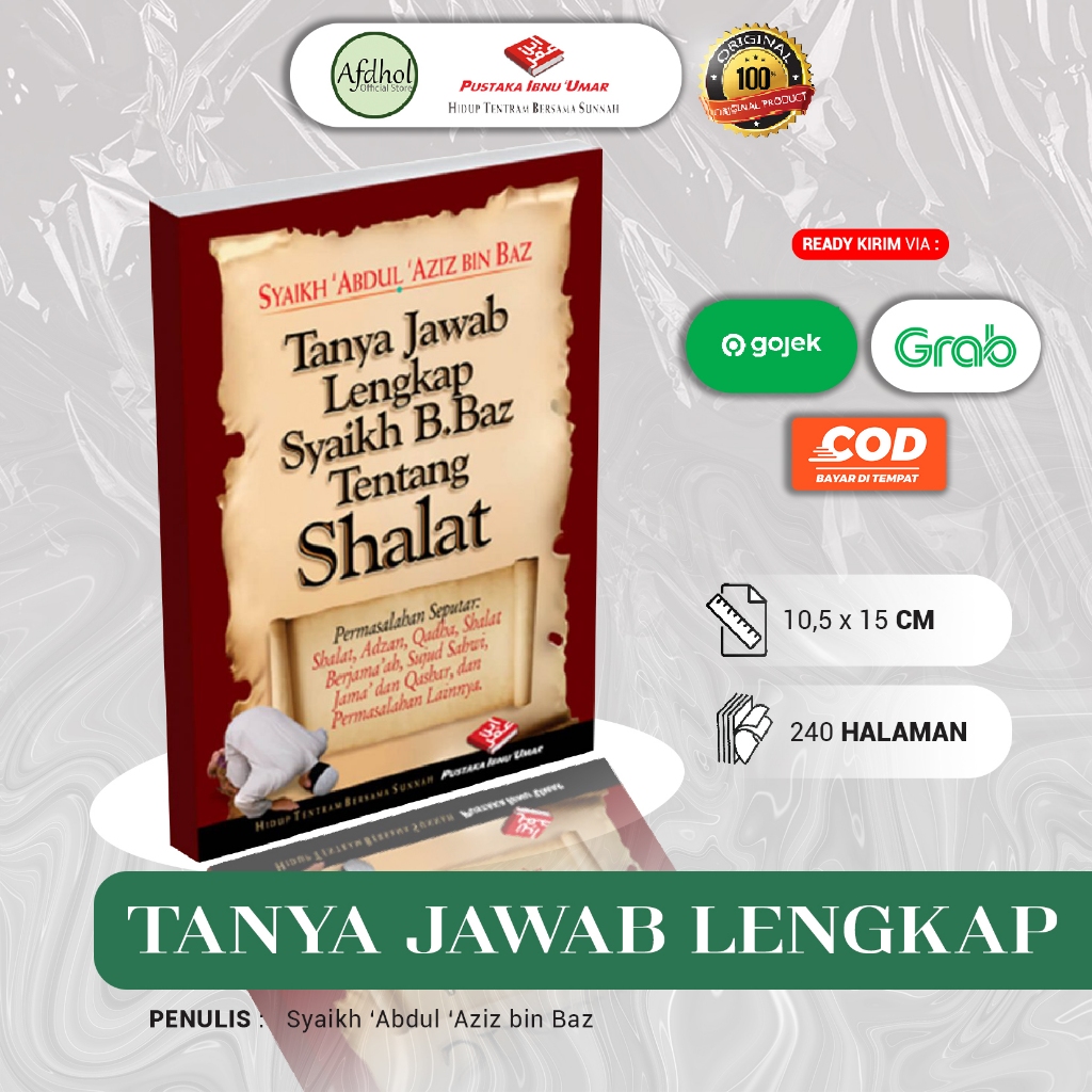 Jual Tanya Jawab Lengkap Syaikh Bin Baz Tentang Shalat Syaikh ‘abdul