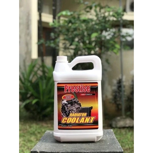Jual Air Radiator Coolant Merah Prestise Galon 5 Liter | Shopee Indonesia