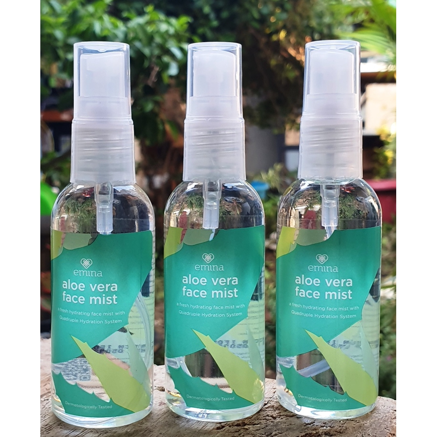 Jual EMINA ALOE VERA FACE MIST 60 ML Shopee Indonesia