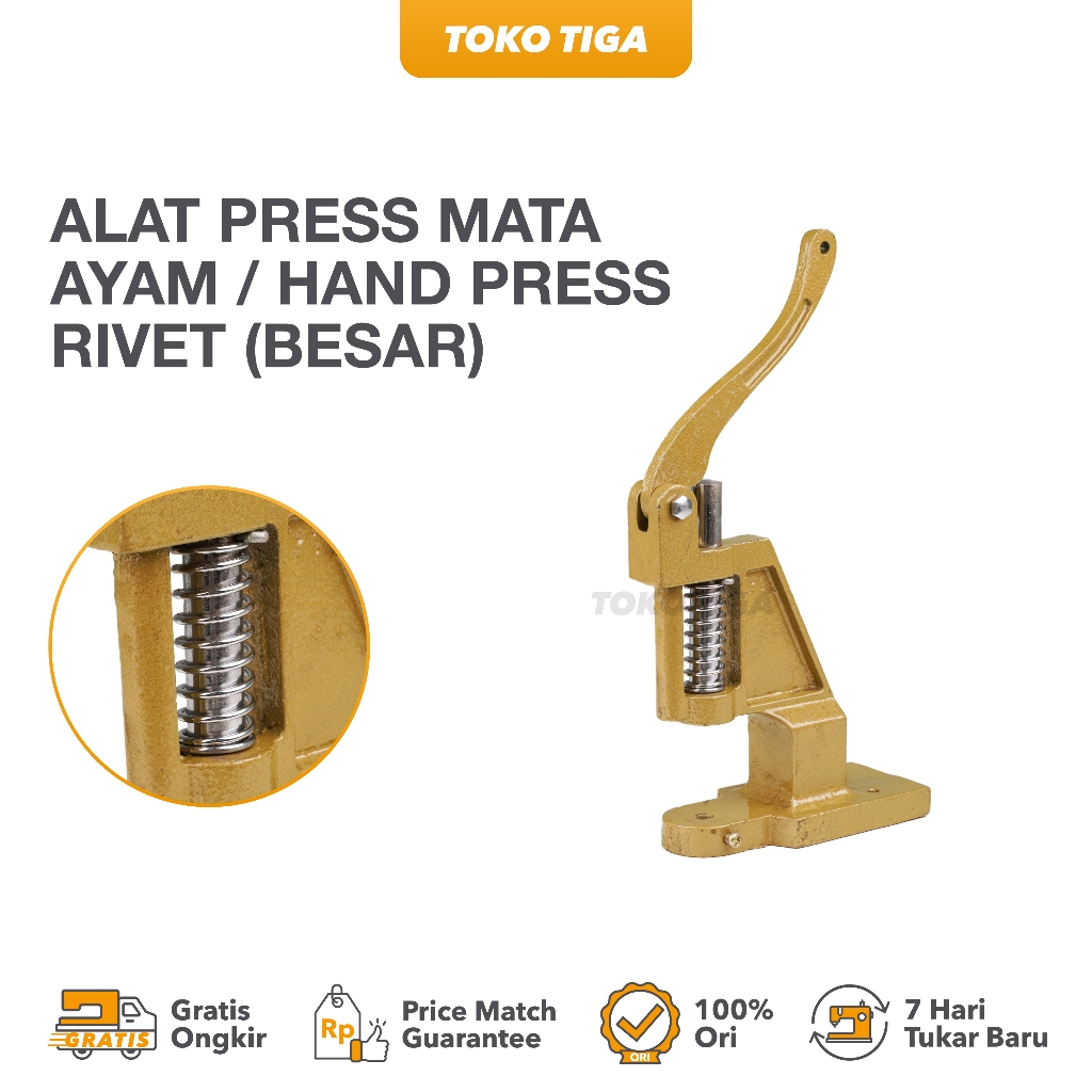 Jual Alat Press Mata Ayam / Hand Press Rivet (Besar) | Shopee Indonesia