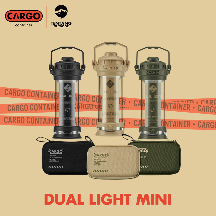 Jual CARGO CONTAINER Dual Light Mini Lampu Camping Penerangan Tenda ...