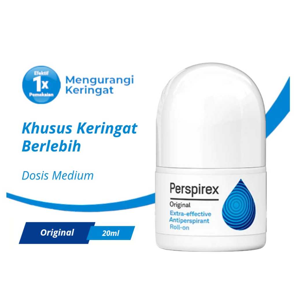 Jual Perspirex Original AntiPerspirant Roll On 20ml / Deodoran