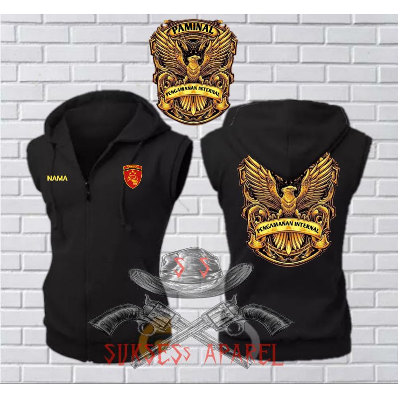 Jual Rompi Vest Ziper Paminal Terbaru/jaket Rompi Paminal/polisi ...