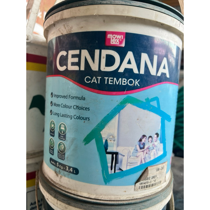 Jual Mowilex Cendana Cat Tembok 5kg Shopee Indonesia 0584