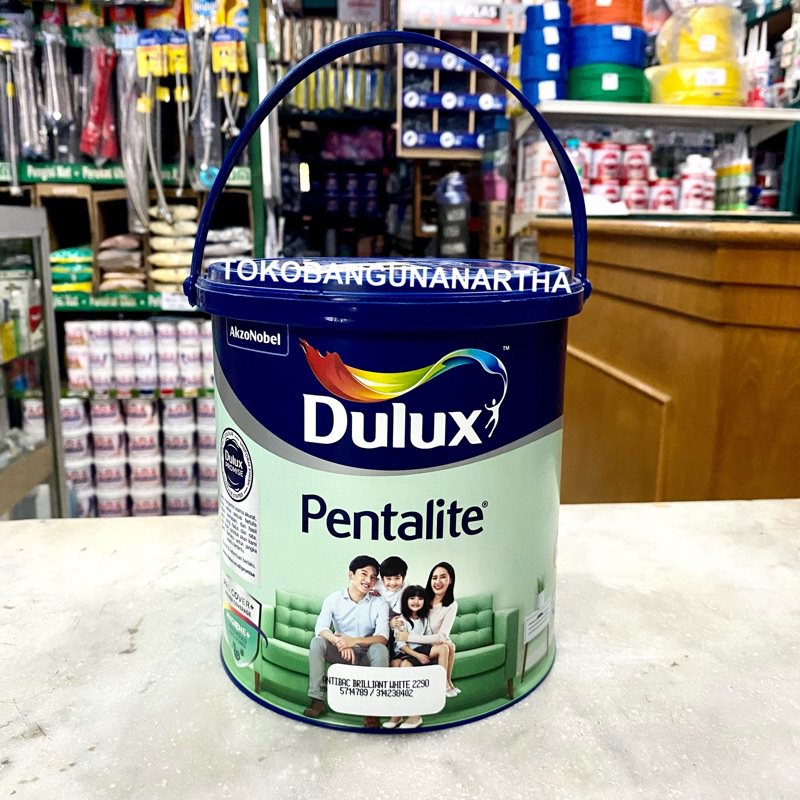 Jual Dulux Pentalite 25 Liter Brilliant White 2290 Shopee Indonesia 5614