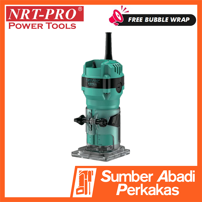 Jual NRT-PRO 3709HD Mesin Profil Kayu 6mm Wood Trimmer Router 3709 HD ...