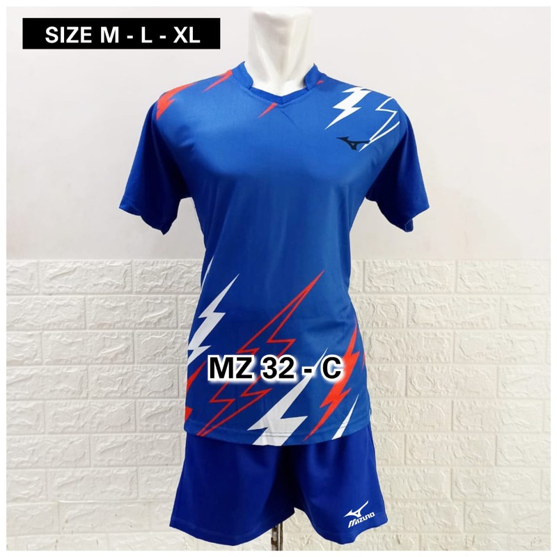 Jersey volleyball mizuno batik hotsell