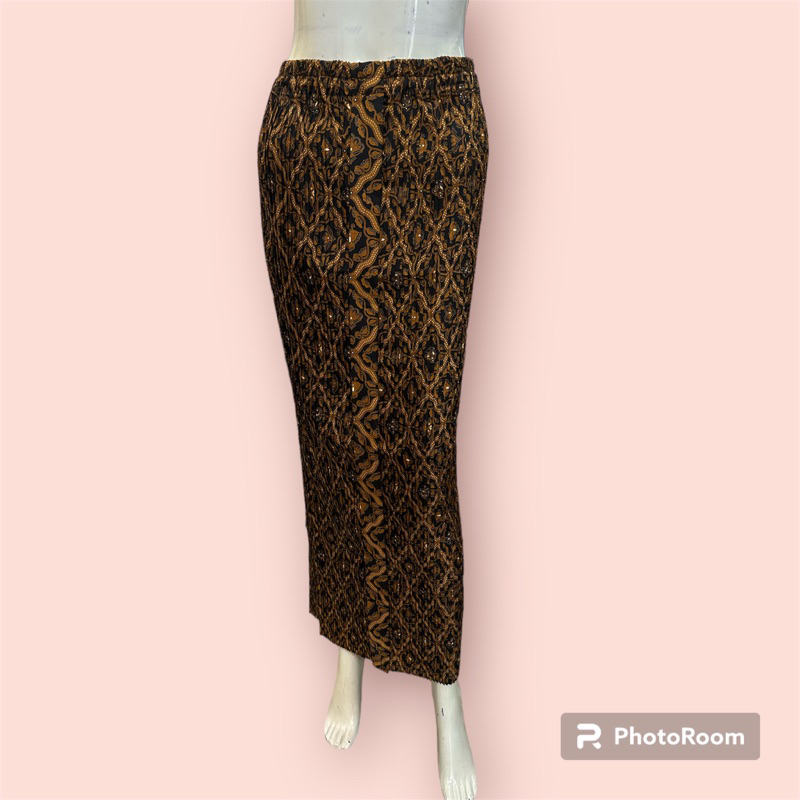 Jual rok motif batik bahan plisket (jarik instant) | Shopee Indonesia