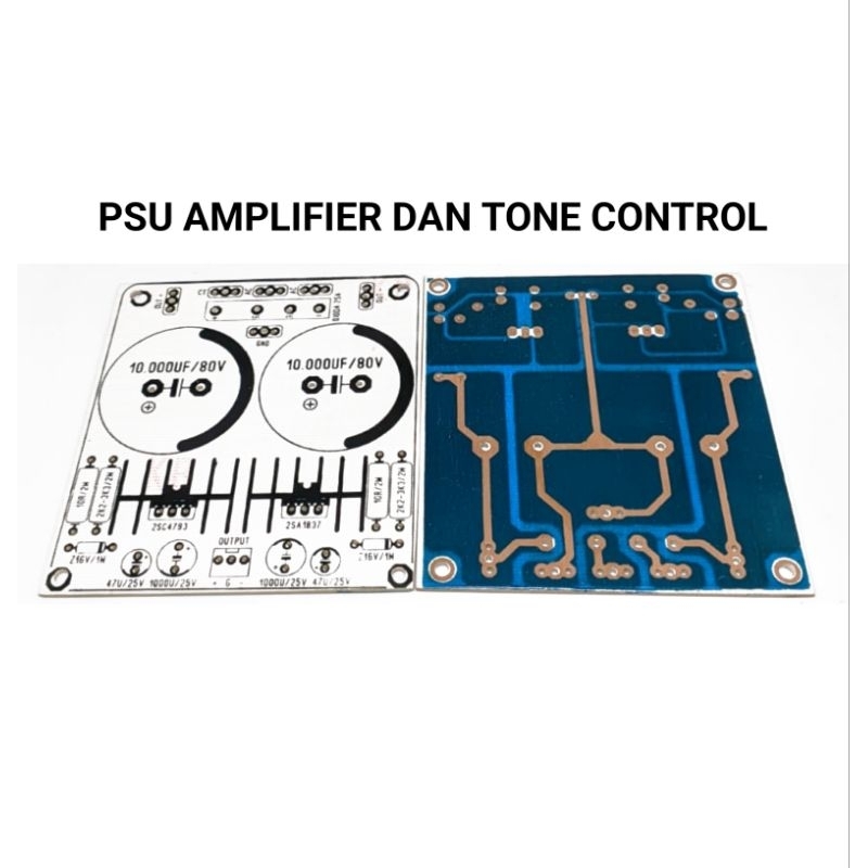 Jual Pcb psu amplifier 2 elco pcb psu simetris tone control | Shopee