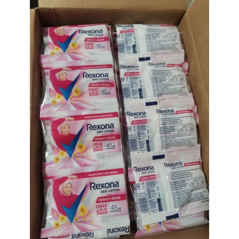 Jual Rexona Deo LOTION sachet 9gr x 12 sachet ( 1 Renteng ) | Shopee ...