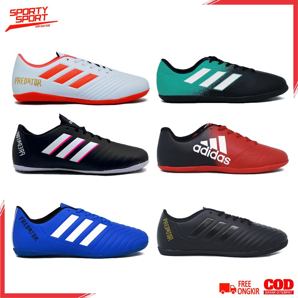 Foto sepatu outlet futsal adidas terbaru