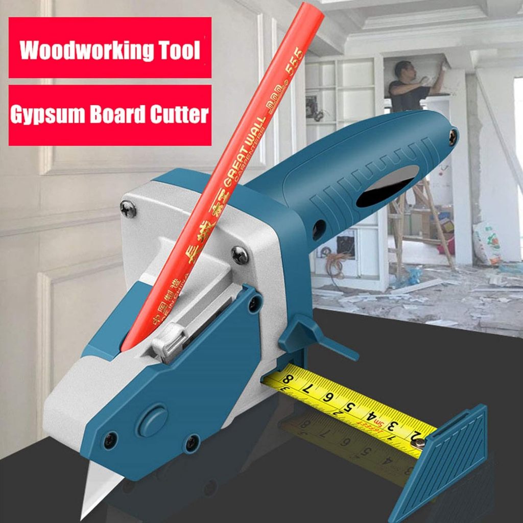 Jual Pisau Cutter Potong Gypsum Board Cut Plafon Meteran Pensil Jangka