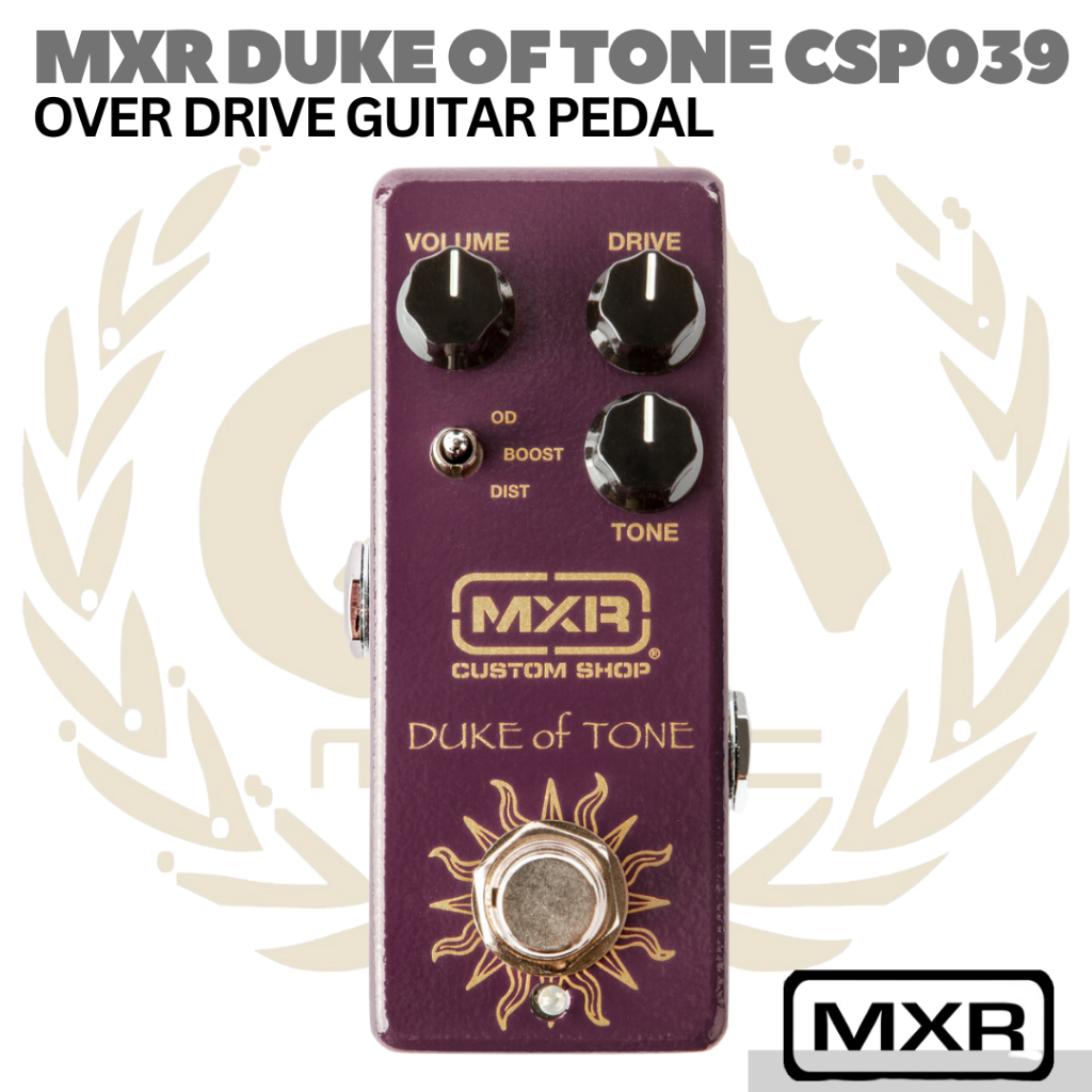 Jual MXR DUKE OF TONE CSP039 Overdrive Pedal Guitar Effects | Jim