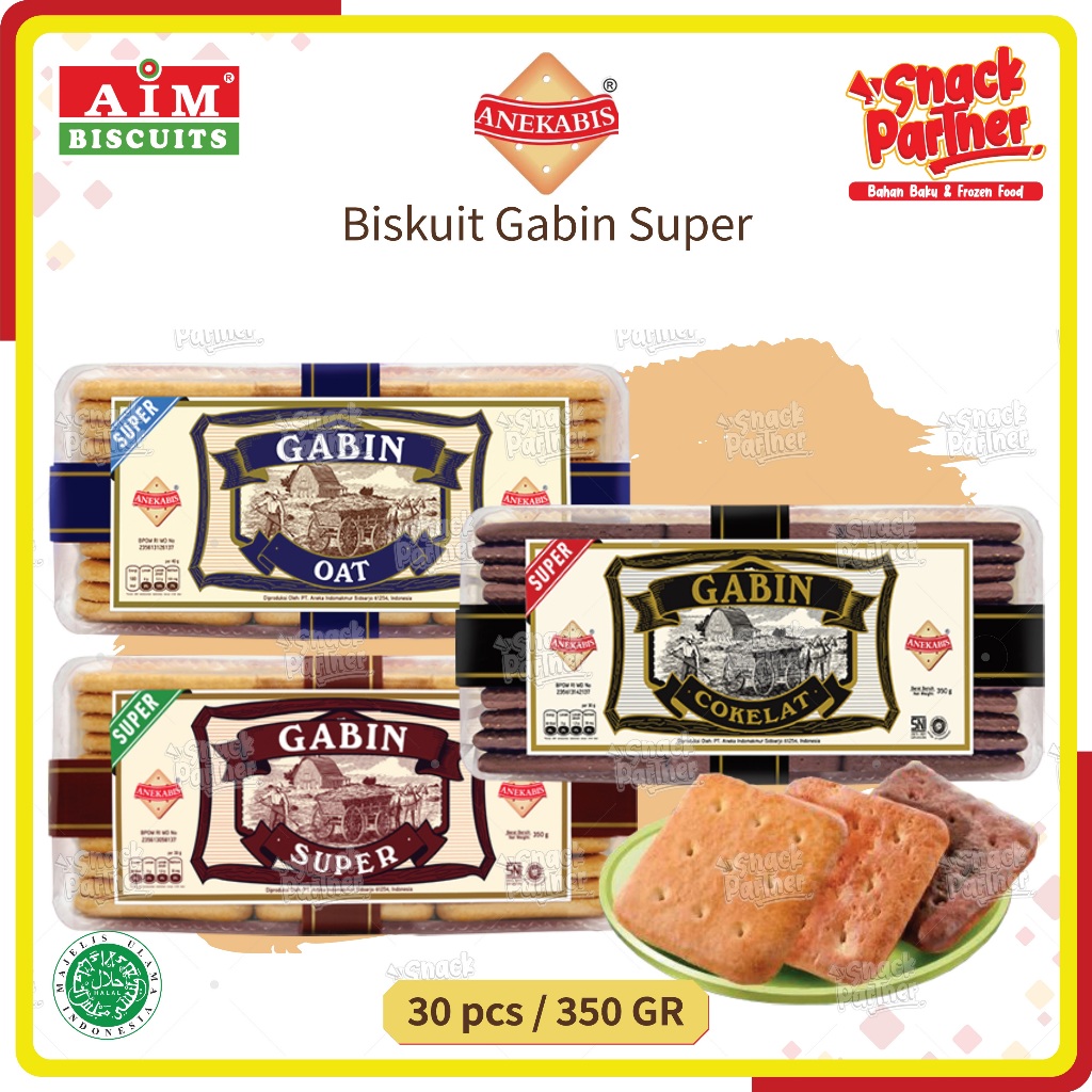 Jual ANEKABIS - BISKUIT GABIN SUPER 350 GR - AIM Aneka Biscuit Biscuits