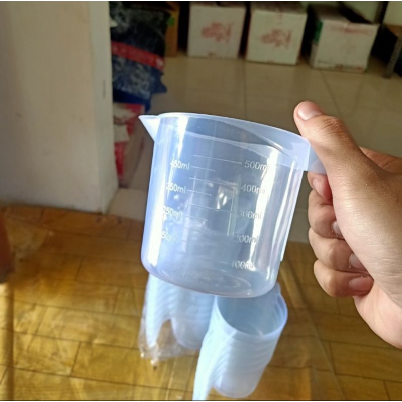 Jual Gelas Ukur 500 Ml Takar Plastik Measuring Cup Shopee Indonesia 2940