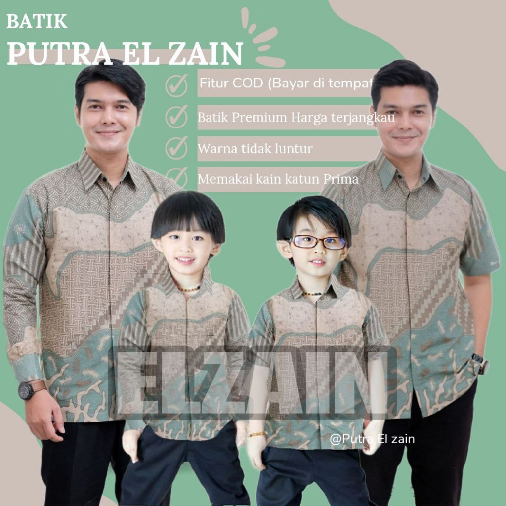 Jual TERBARU Couple sweet | BATIK INARA SAGE | Batik Hijau sage couple ...