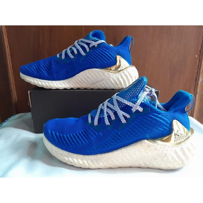 size 431 2 Insole 27 Adidas Alphaboost glory blue M G54130 running casual sneaker clasic