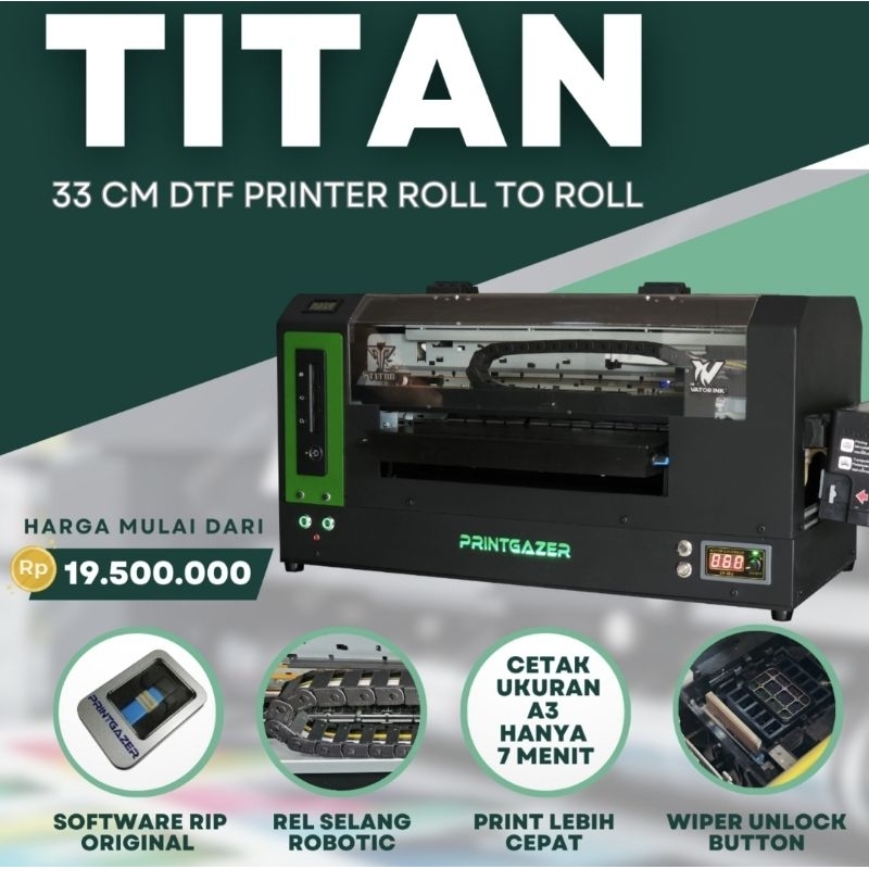 Titan-Jet GU DTF Ink White- 1 Liter - Superior DTF & UVDTF Printers and  Supplies