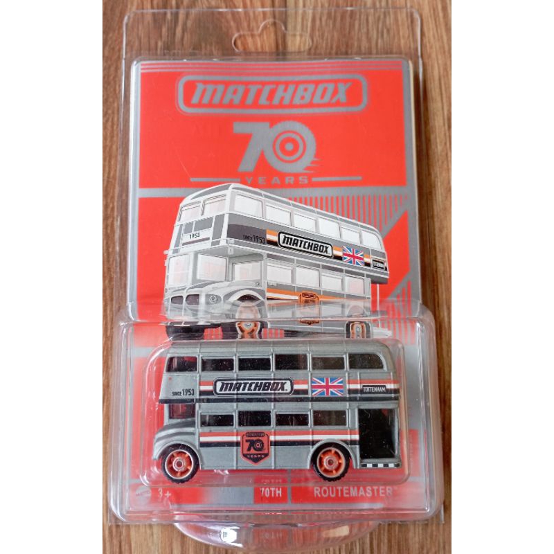 Matchbox Route Master Bus #71/100 – London Doppeldecker Im Maßstab 1:64, City Action Serie