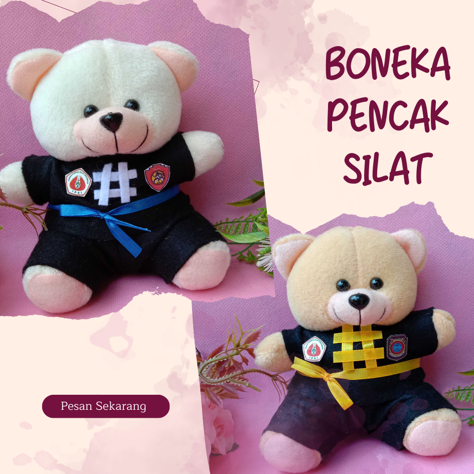 Jual Boneka Pencak Silat PSHT Winongo Merpati Putih / Boneka Costume ...