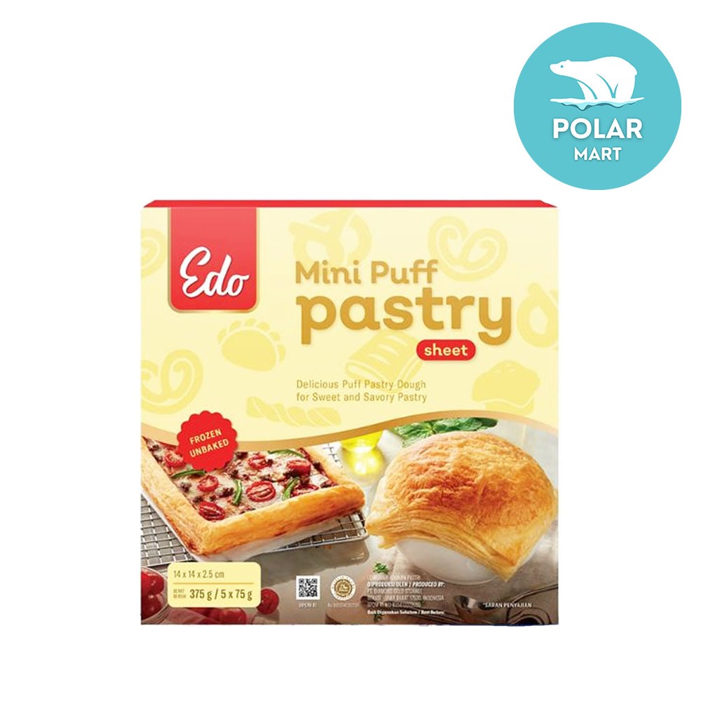 Jual Edo Mini Puff Pastry 375 Gram (FROZEN FOOD BANDUNG) | Shopee Indonesia