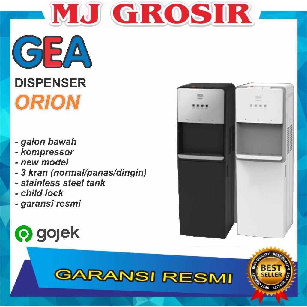 Jual WATER DISPENSER GEA ORION GALON BAWAH KOMPRESSOR | Shopee Indonesia