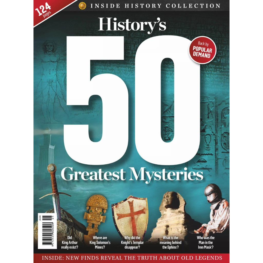 Jual Inside History Collection - History's 50 Greatest Mysteries ( 50 ...