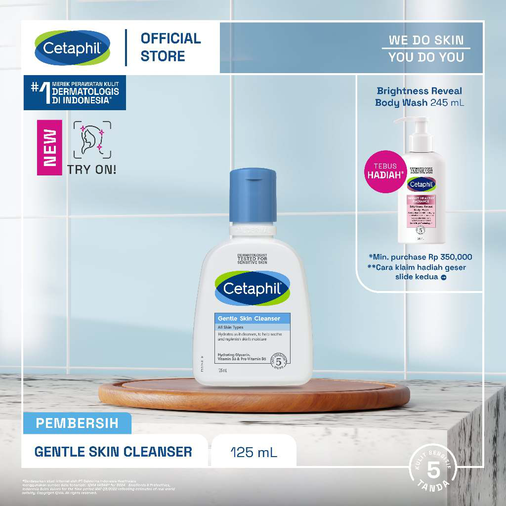 Jual 12.12 FLASH SALE Cetaphil Gentle Skin Cleanser 125ml dengan
