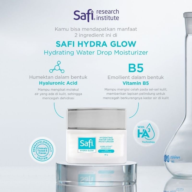 Jual Safi Hydra Glow Hydrating Water Drop Moisturizer 40gr - Pelembab ...