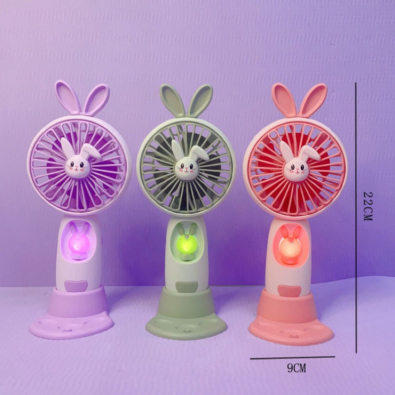 Jual [HQ-38A] Kipas mini portable bando rabbit / kipas angin mini ...