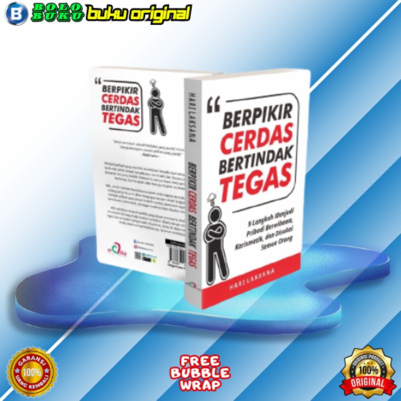 Jual BUKU MOTIVASI / BERPIKIR CERDAS BERTINDAK TEGAS / 9 Langkah ...