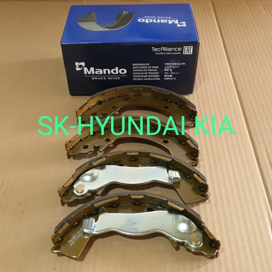 Jual KAMPAS REM BELAKANG BRAKE SHOE HYUNDAI GRAND i10 MANDO Shopee
