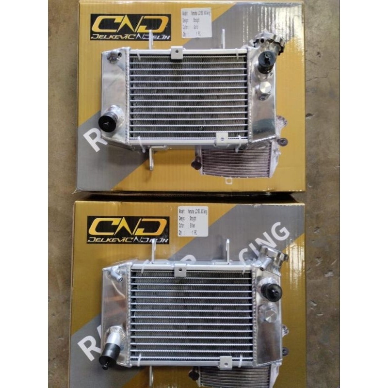 Jual RADIATOR MX KING/NEW DELKEVIC DND ORIGINAL MODEL STRAIGHT ALMUNIUM ...