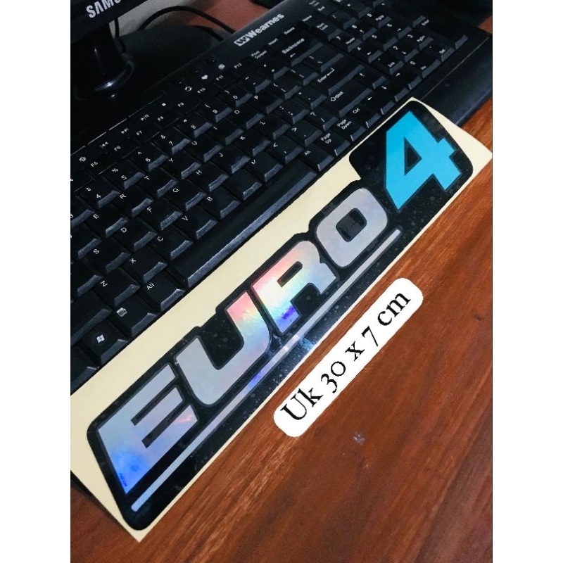 Jual STIKER CUTTING EURO4 30cm | Shopee Indonesia