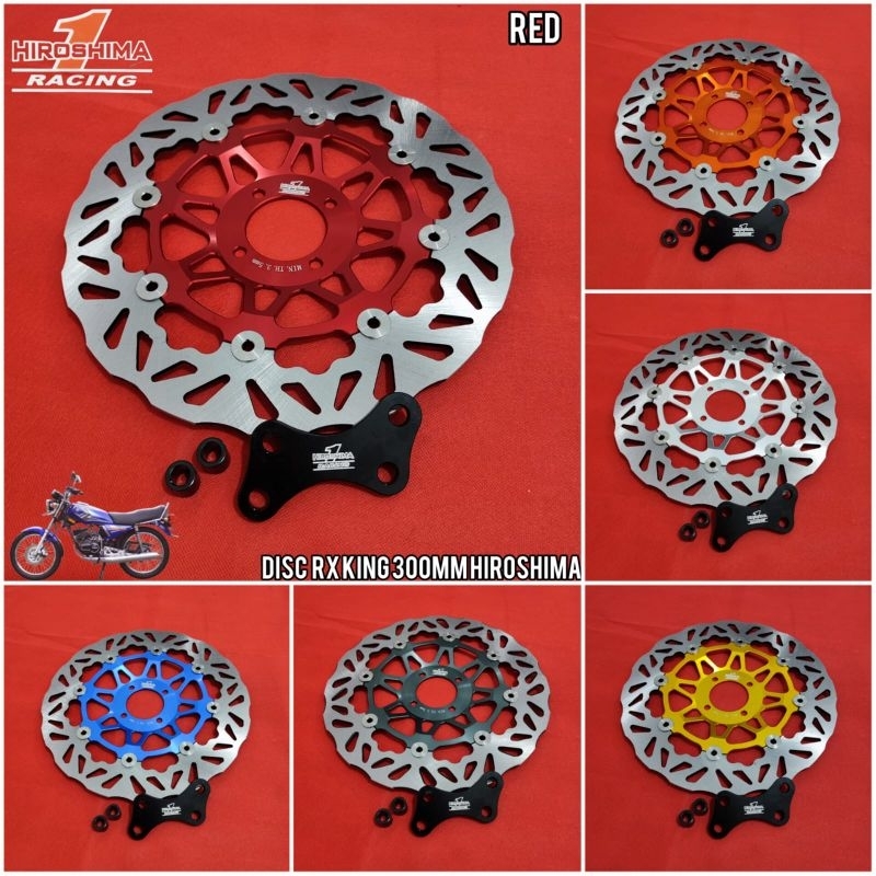 Jual Disc Brake Rx King Rxking Floating Hiroshima Racing Piringan Cakram Depan Mm Plus