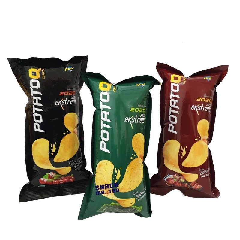 Jual POTATO Q CHIPS RASA KOREAN BBQ | RUMPUT LAUT | SOSIS MEKSIKO NETTO ...