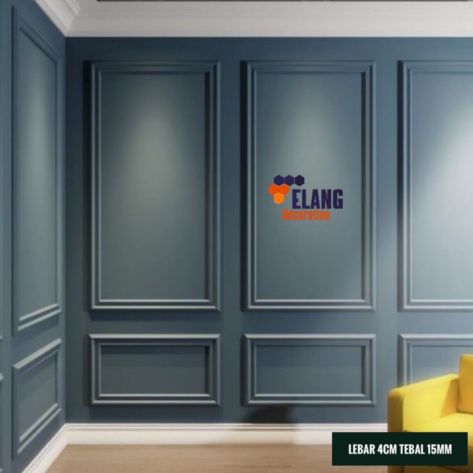 Jual Harga TerbaikE9q4P Moulding Kayu Lebar 4CM Tebal 15MM / Harga