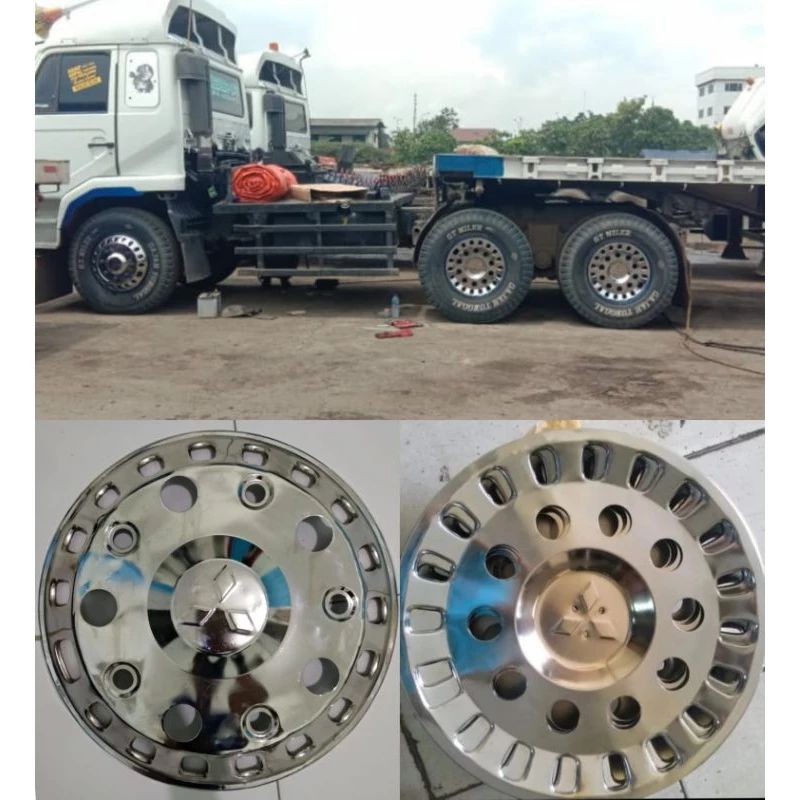 Jual Weldop Truk Tronton Trailer Fuso Hino Ring 20 Lobang 10 6pcs Ban ...