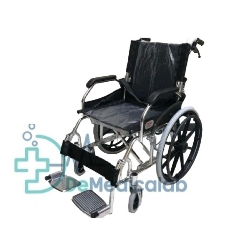 Jual Kursi Roda Aluminium Gea Fs M Roda Besar Wheelchair Fs Shopee Indonesia