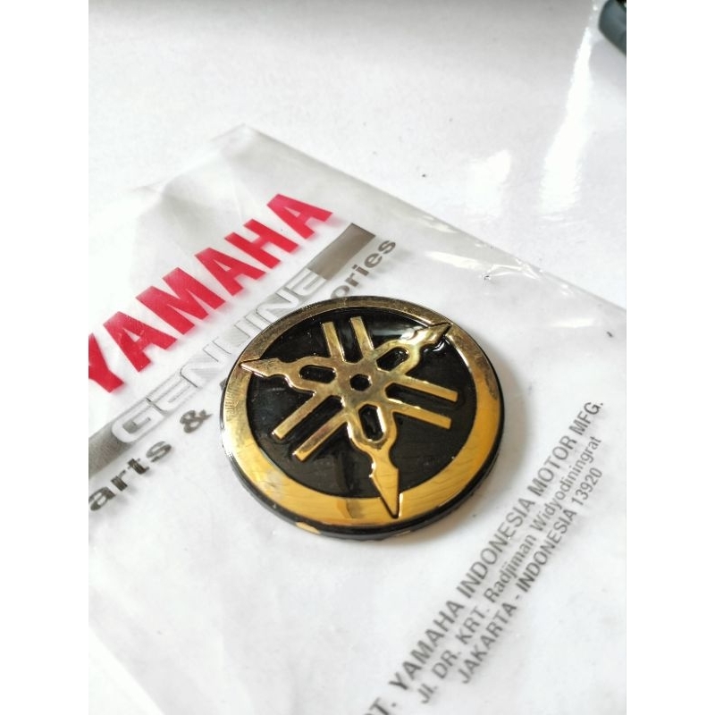 Jual Emblem Logo Garputala Tangki Rx King Rxking Yamaha Original Warna Gold Shopee Indonesia