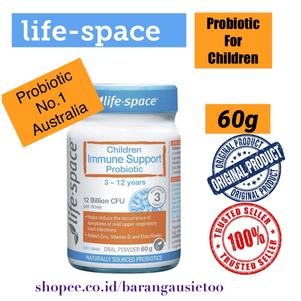 Jual Lifespace Lifespace Probiotic Powder For Children 60g Shopee